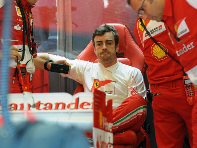 Fernando Alonso: Fastest in first practice