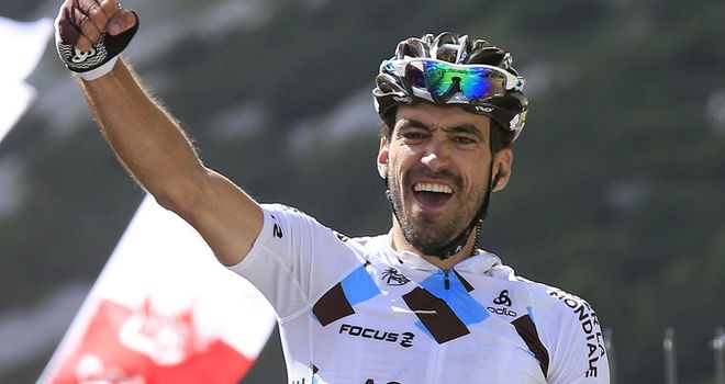 Christophe Riblon continued his fine form from the Tour de France