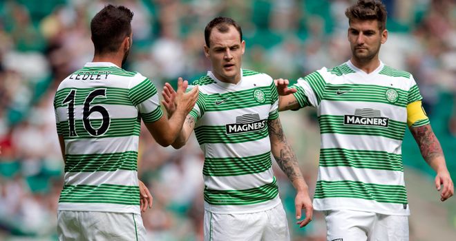 Anthony Stokes: On target in Celtic's defeat to Borussia Monchengladbach