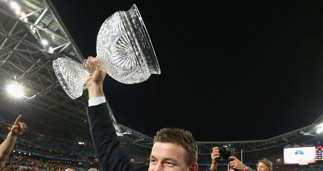 Brian O'Driscoll: Forced to sit out the decisive Test in Sydney