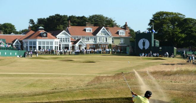 Muirfield: One of three male-only clubs on the Open rota