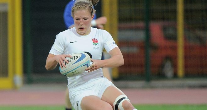 Lydia Thompson: Scored a try in the defeat