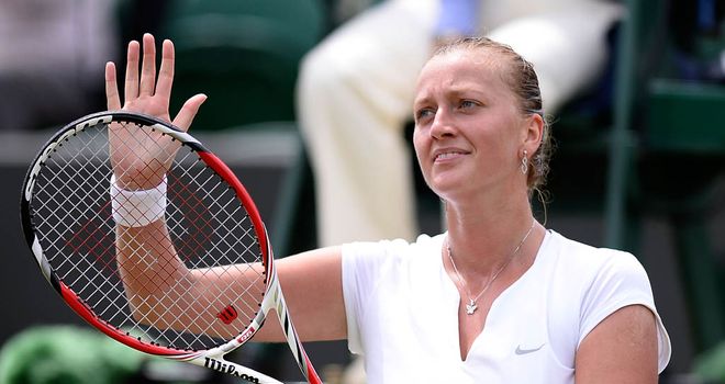 Petra Kvitova: Former winner is through to the quarter-finals of Wimbledon