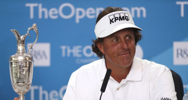 Phil Mickelson: Open win was fifth major victory