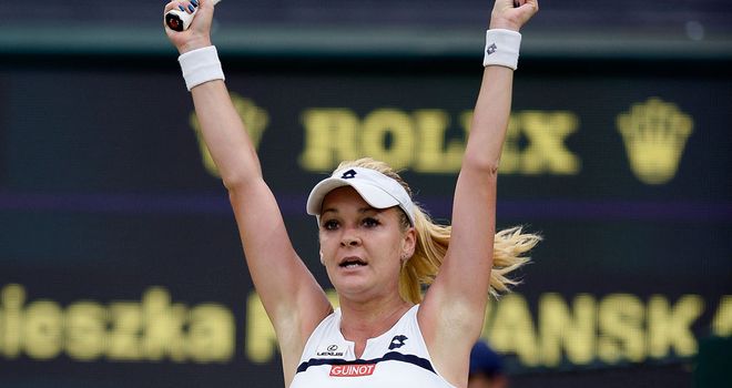 Agnieszka Radwanska: Required a medical timeout before moving into the last four