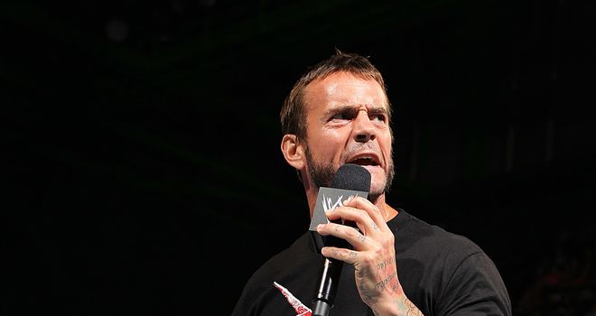 Punk: teamed with Bryan in Manchester on Monday night