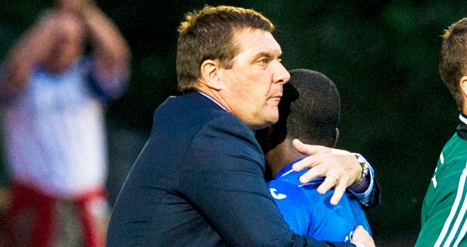 St Johnstone: Celebrating another good win in Europe