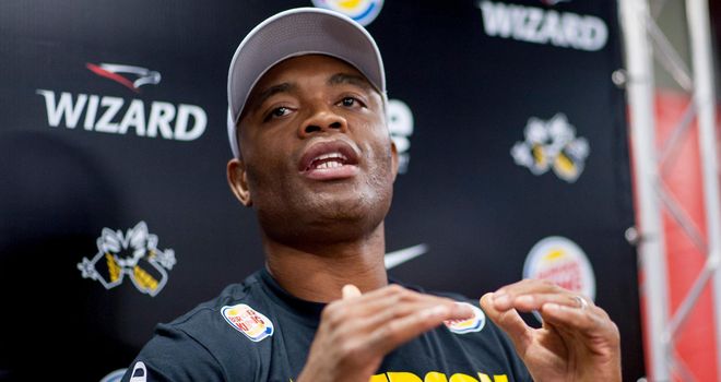 Anderson Silva: Suffered a shock defeat to lose his middleweight crown to Chris Weidman