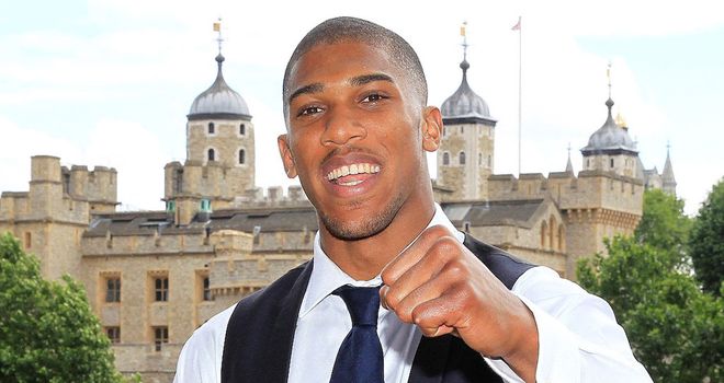 Anthony Joshua: Pleased with the way training is going