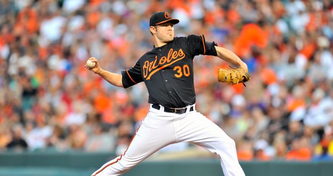 Chris Tillman: Baltimore Orioles pitcher stifled Boston Red Sox at Camden Yards
