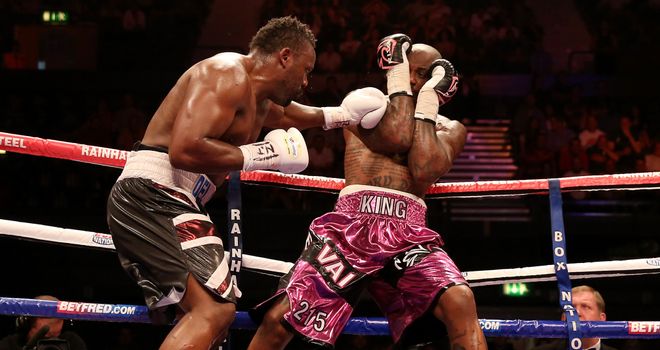 Dereck Chisora (l): Aiming to get back into mix for a world title shot