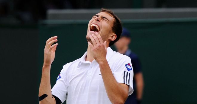Jerzy Janowicz is emotional after reaching the Wimbledon semi-finals