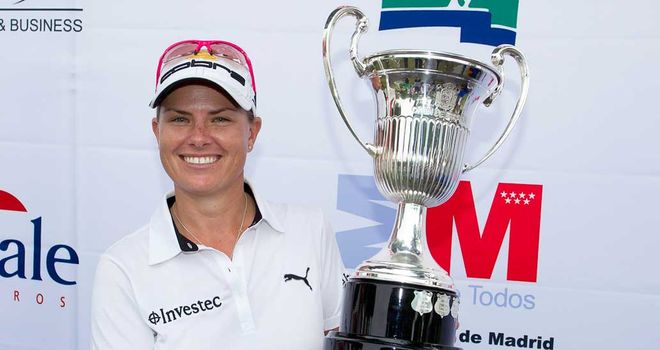 Lee Ann Pace winner in Madrid on Sunday