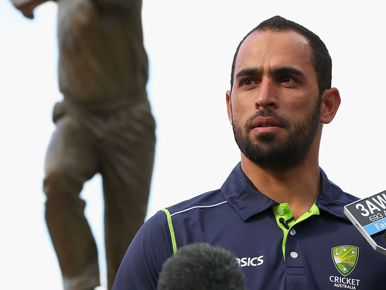Fawad Ahmed: Won't wear a beer company's logo on his shirt