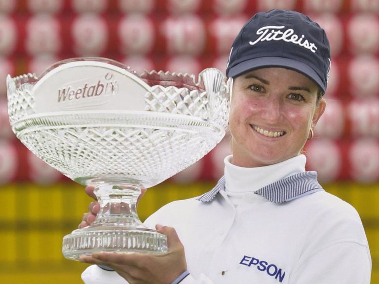 Karrie Webb: Winner at Turnberry back in 2002