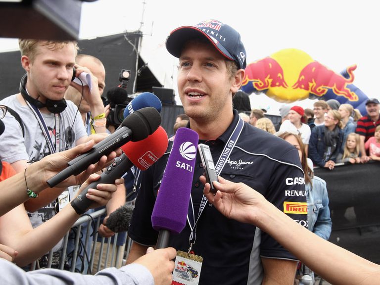 Sebastian Vettel: Feeling pressure as he closes in on title