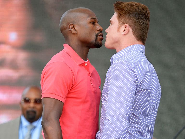 Mayweather and Alvarez face off this weekend