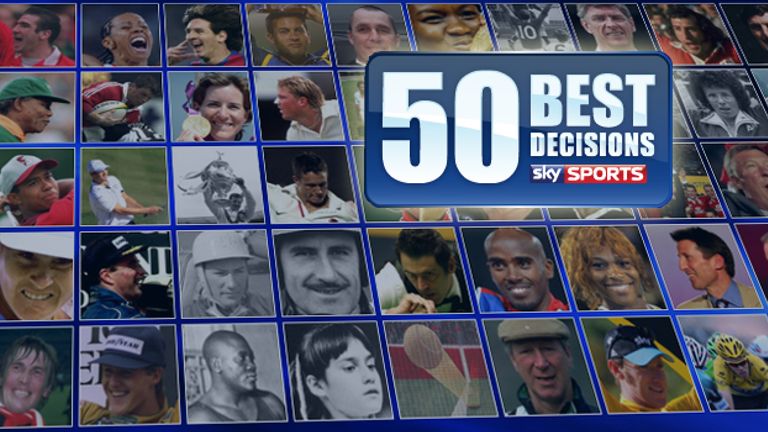 Vote for your favourite best decision in sport