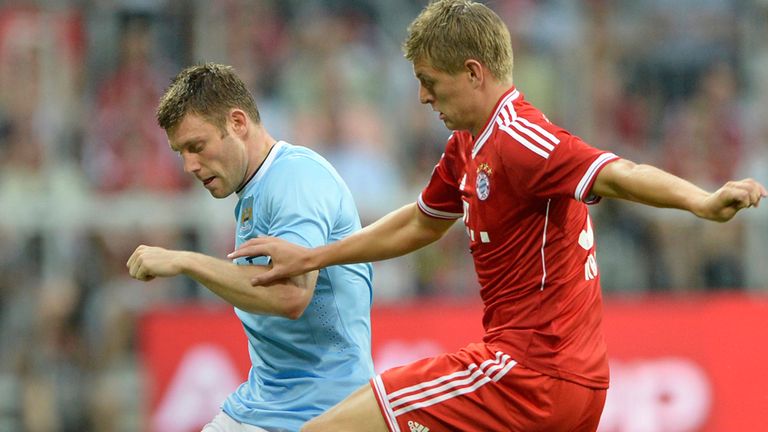 Manchester City: Drawn alongside European champions Bayern Munich in the group stage