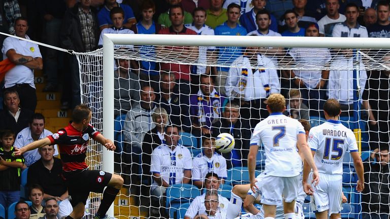 Clint Hill: Fires QPR ahead at Elland Road