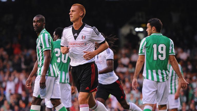 Steve Sidwell: Barely reacts after giving Fulham the lead