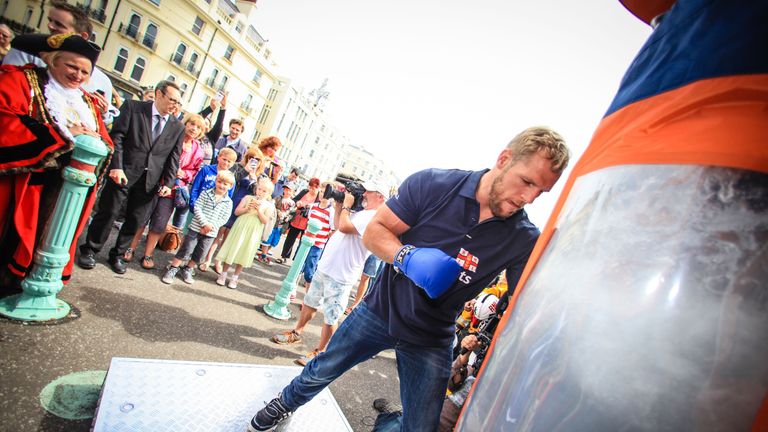 Respect the Water - England Rugby star James Haskell launches the RNLI campaign