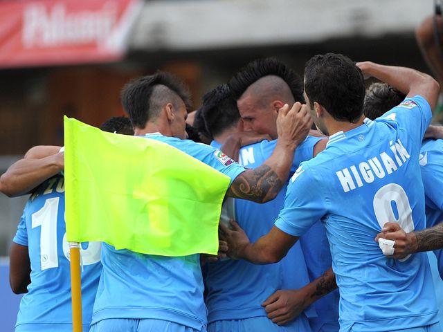 Celebrations for Napoli.