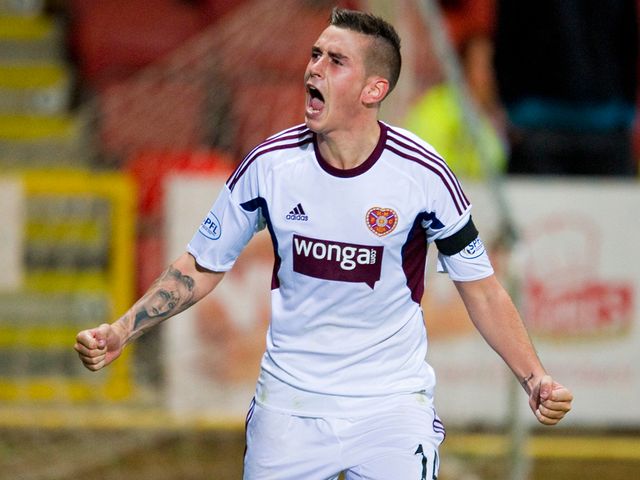 Jamie Walker: Redeemed himself by earning Hearts a point