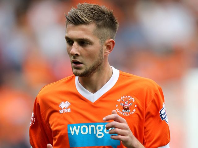 Tom Barkhuizen: Scored Blackpool's winning goal