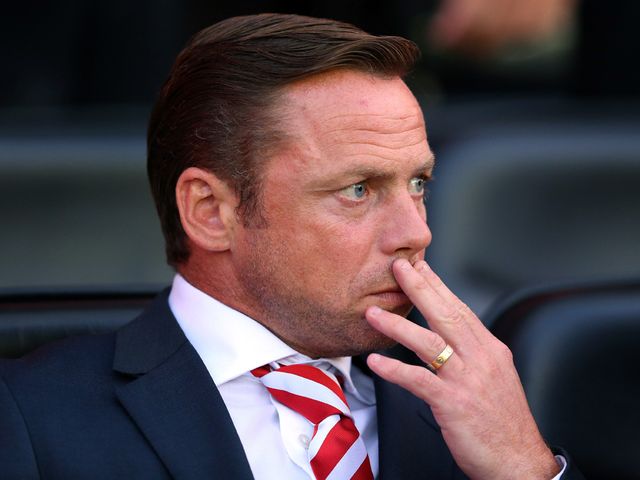 Paul Dickov: Watched his side earn a 0-0 draw