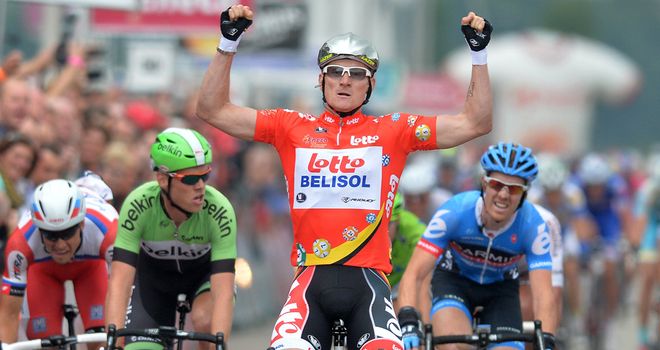 Andre Greipel: Returned to the podium after a frustrating start to the event