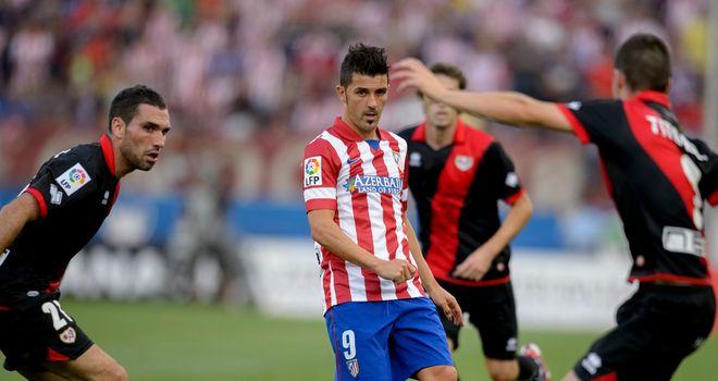 David Villa in action.