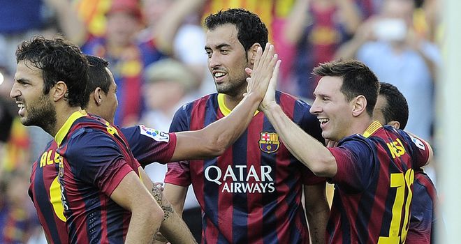 Barcelona: Celebrate getting Gerardo Martino's reign off to a winning start