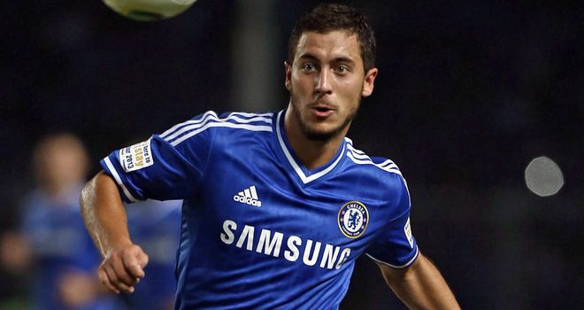 Eden Hazard: Netted Chelsea's second goal in the friendly win over Inter Milan