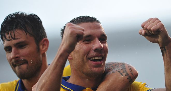 Lukas Podolski: Still wanted at Arsenal