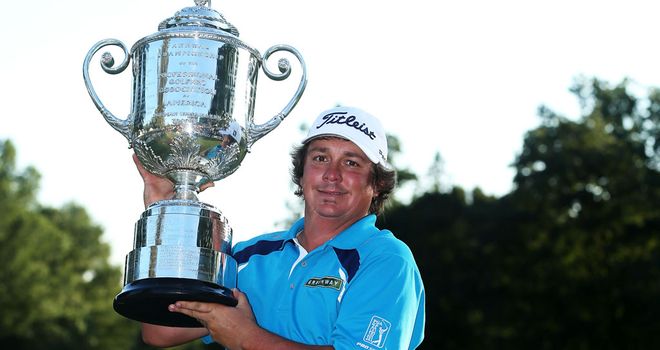 Jason Dufner: Landed the US PGA by two shots