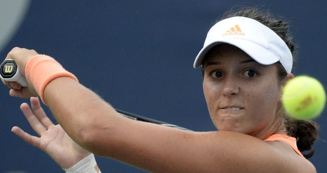 Laura Robson: Joined compatriot Johanna Konta in the last eight