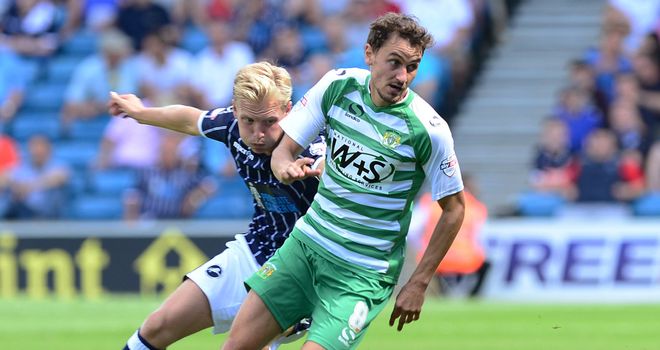 Ed Upson: Grabbed a late winner for Yeovil