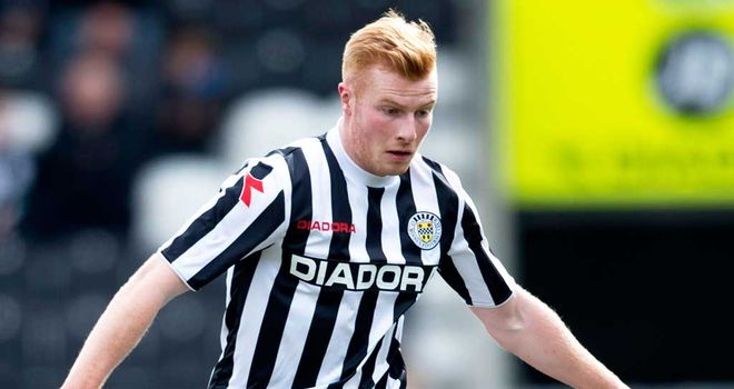 Conor Newton: On target for St Mirren