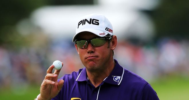 Lee Westwood: In action on final day at Oak Hill