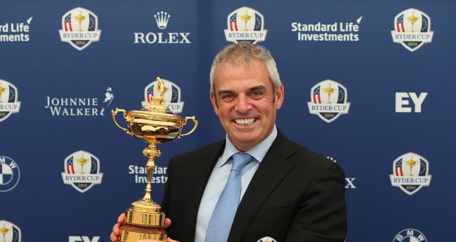 McGinley: with the Ryder Cup less than a year away, the Team Europe captain is busy but excited