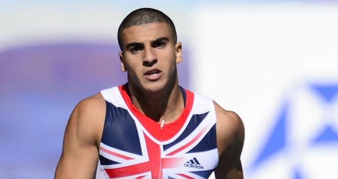 Adam Gemili: Wins his 200m heat at the World Championships