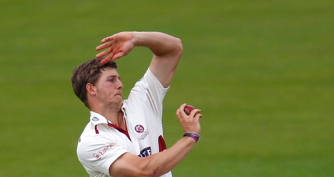 Craig Meschede: Helped Somerset reduce Surrey to 195-8 on opening day