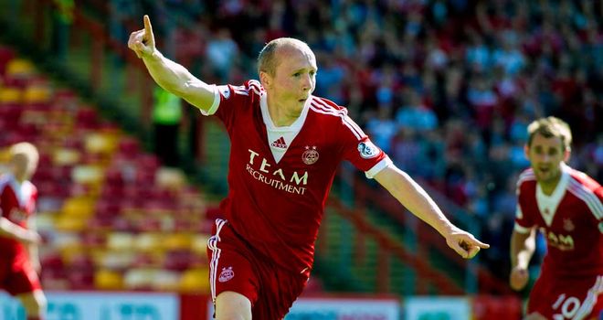 Willo Flood: Match-winner for Aberdeen against Kilmarnock