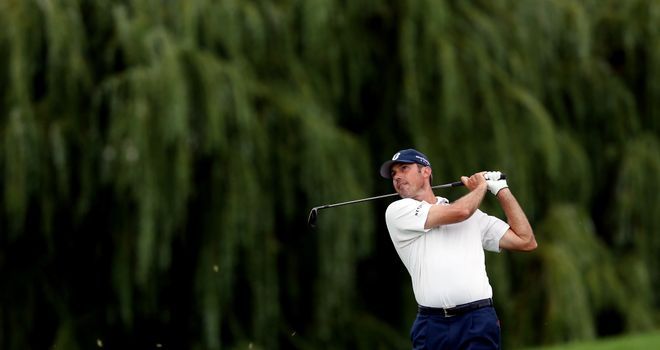 Matt Kuchar: Still has five holes remaining in his second round at The Barclays