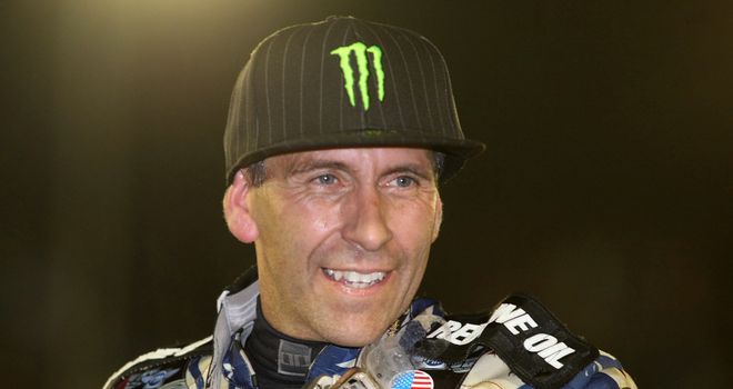 Greg Hancock: Won three heats for the Poole Pirates in Monday's meet against the Swindon Robins