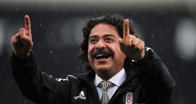 New Fulham chairman Shahid Khan says Jaguars could play at Craven Cottage