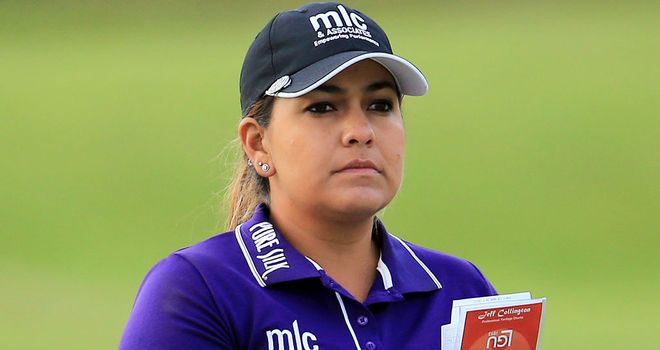 Lizette Salas: Three clear with 18 holes to play
