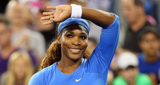Williams: looks set to successfully defend her US Open title, says Barry