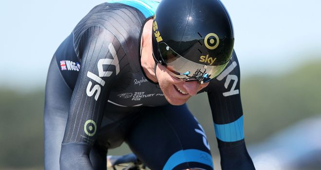 Sir Bradley Wiggins slipped to fifth after being edged out by rivals